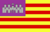 Flag Of Baleares Islands Clip Art